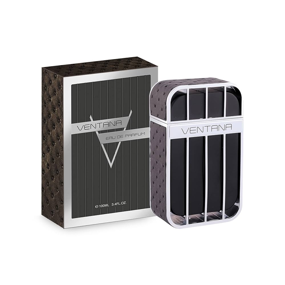 Armaf Ventana Pour Homme Eau De Parfum Spray for Men, 3.4 Fluid Ounce/ 100ml